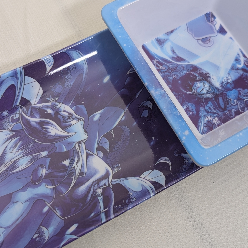 Thor Goddess of Thunder 2-Piece Snack Tray Set Marvel Loot Crate Exclusive